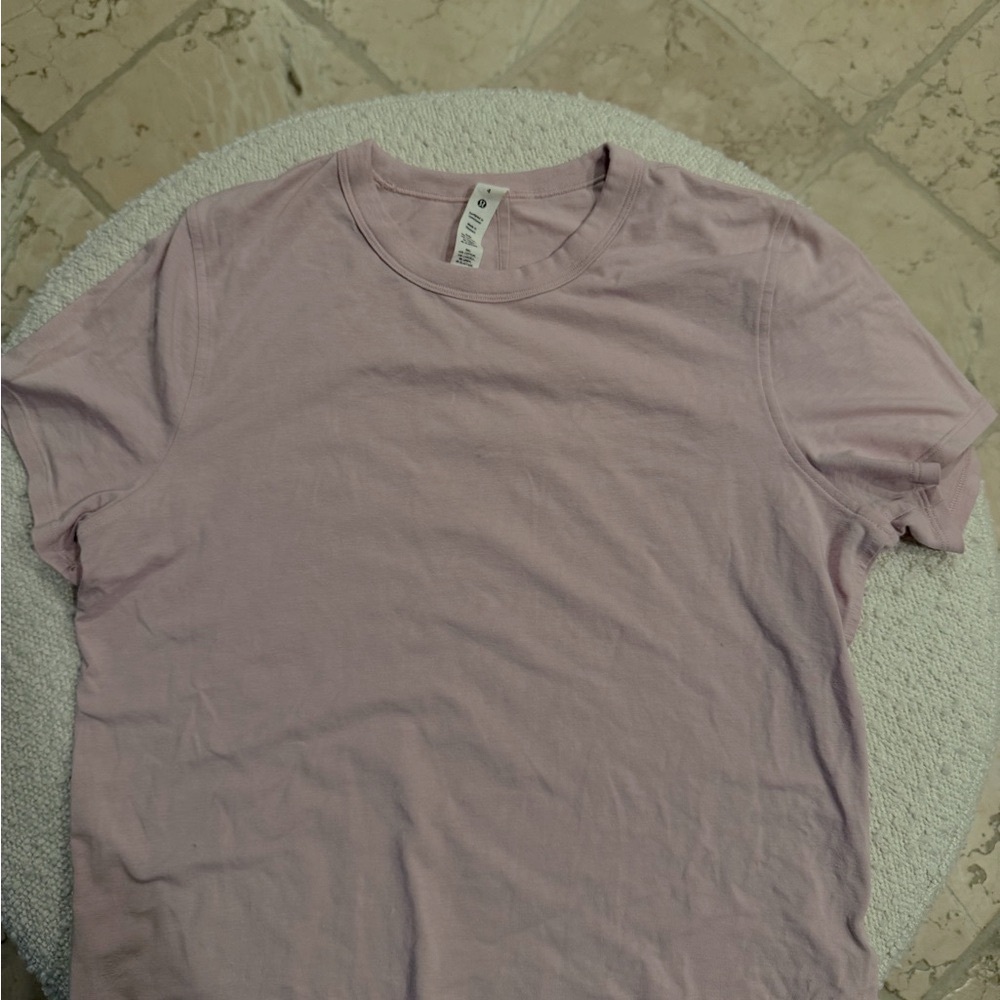 Lululemon Athletica Pink Short Sleeve Tee